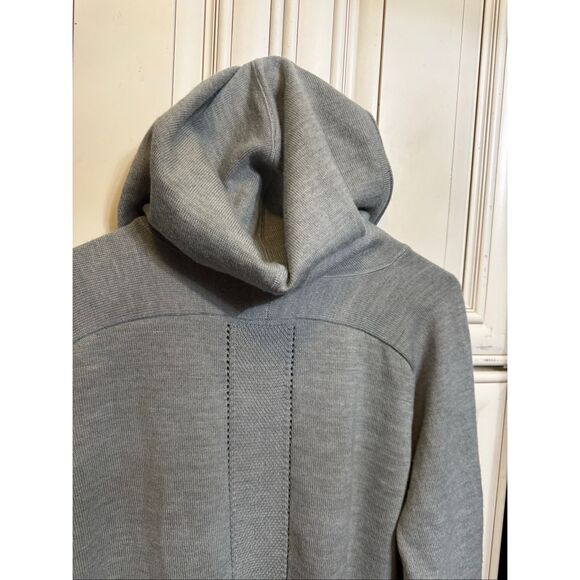 Lululemon Women's Rise & Move Zip Up Hoodie Heathered Silver Drop Size Small - Picture 2 of 9